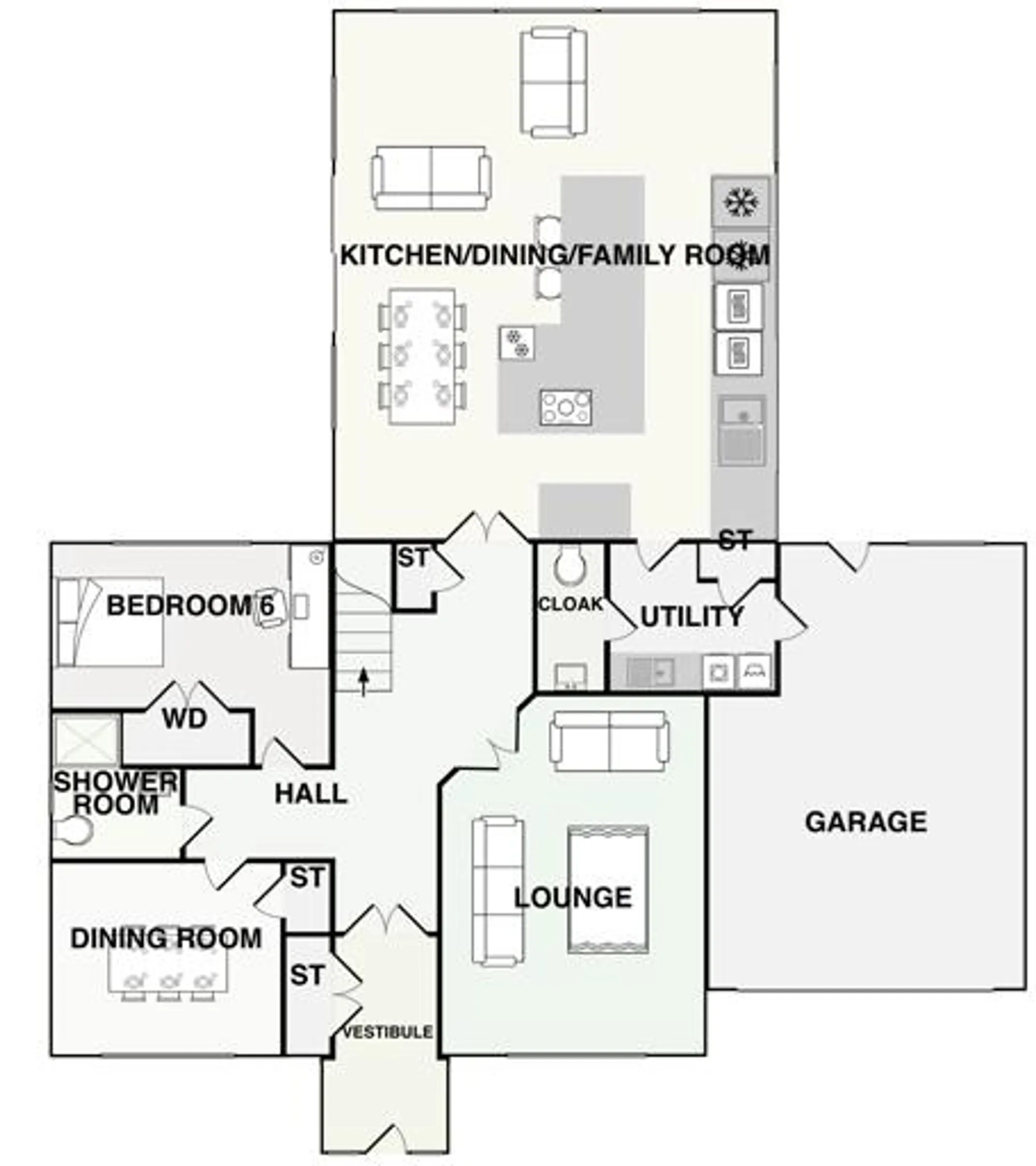 6 bed house for sale in Sauchen, Inverurie - Property floorplan