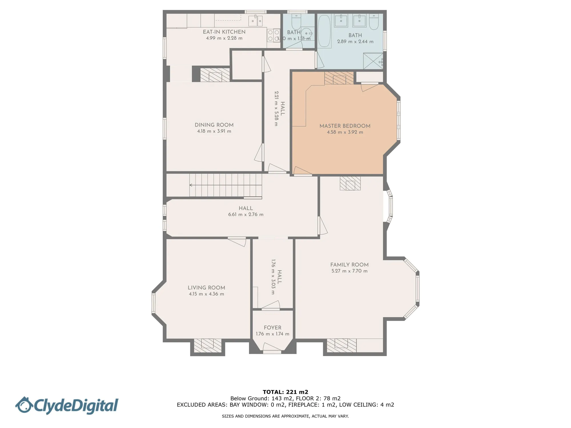 5 bed house for sale in Waverley Road, Dalkeith - Property floorplan